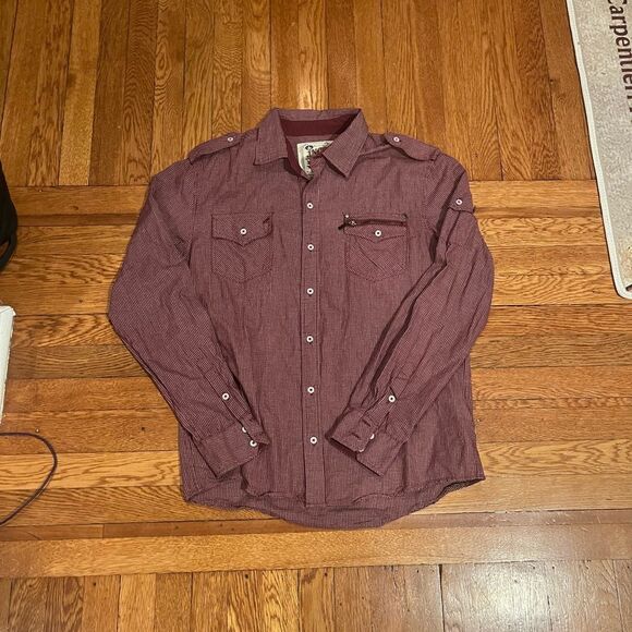 Y2K JNCO button‎ up shirt - Picture 1 of 4